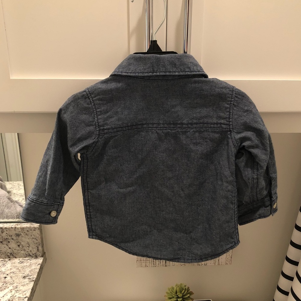 Carter denim button down - Picture 2 of 2